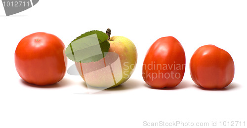 Image of Fruit and vegetables.