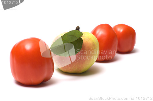 Image of Fruit and vegetables.