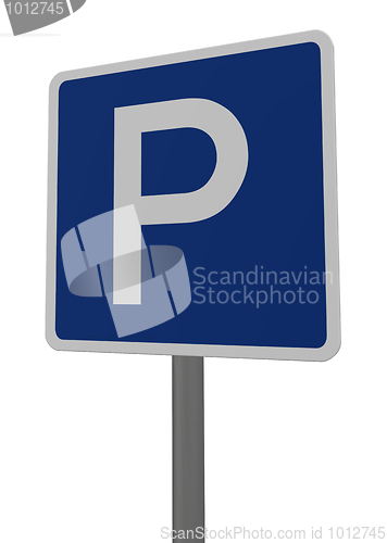 Image of roadsign parking