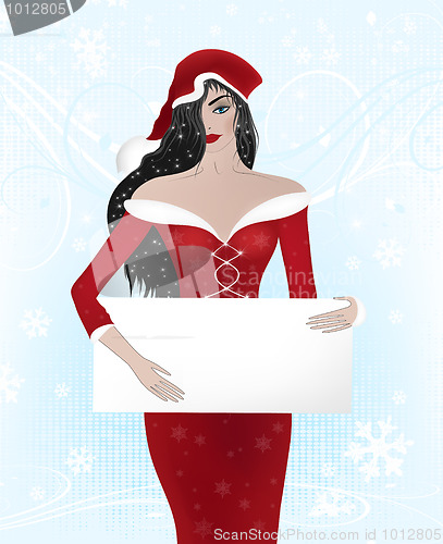 Image of Santa woman