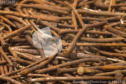 Image of Rusty nails.