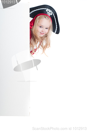 Image of Baby girl dressed up for Christams