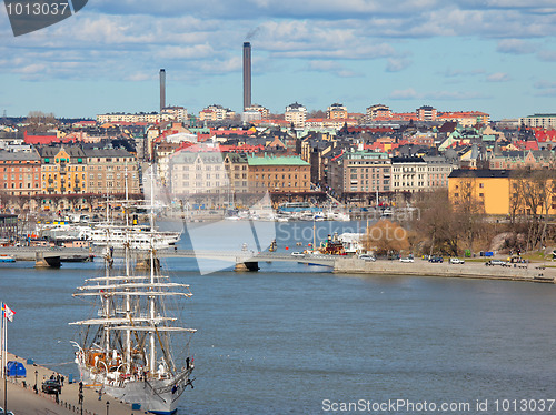 Image of Aerial view on Stockholm, Sweden