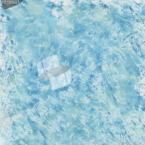 Image of blue watercolor splashes