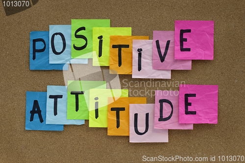 Image of positive attitude reminder 