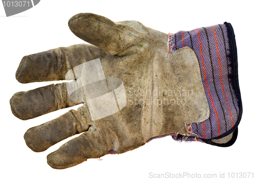 Image of work leather glove
