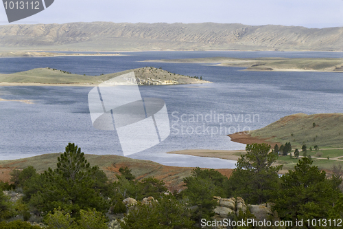 Image of Seminoe Reservoir in Wyoming