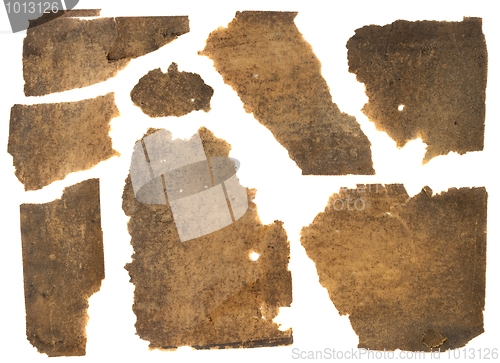 Image of old grunge torn paper