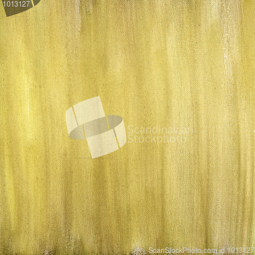 Image of yellow brown painted abstract 