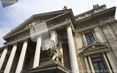 Image of Stock Exchange in Brussels