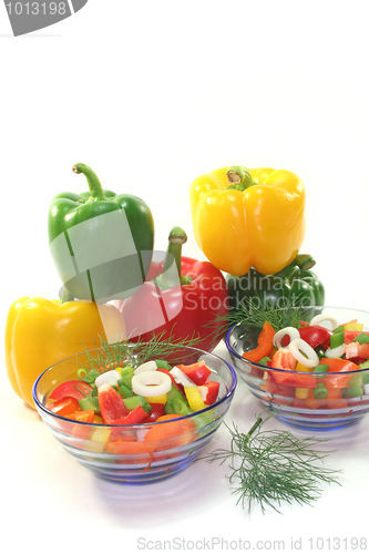 Image of Bell pepper salad