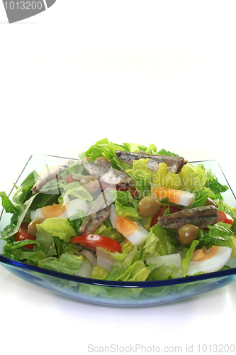 Image of Chef salad with anchovies