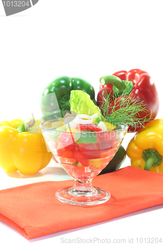 Image of Bell pepper salad