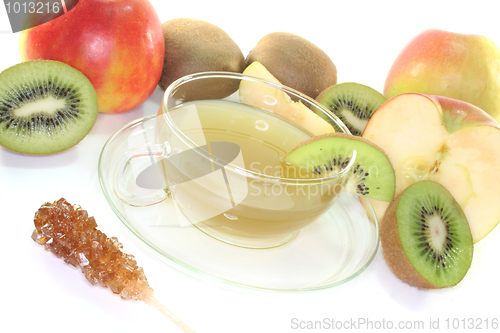 Image of Kiwi and apple tea