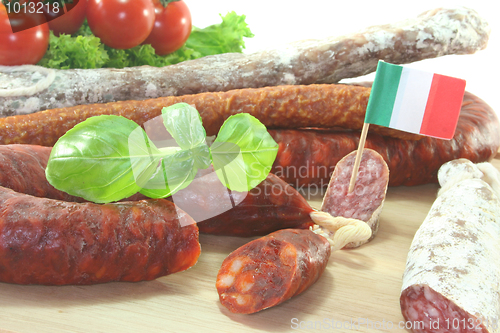 Image of Italian salami