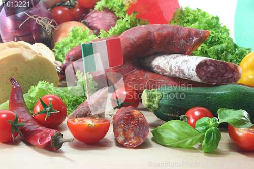 Image of Italian salami