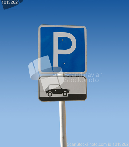 Image of parking sign