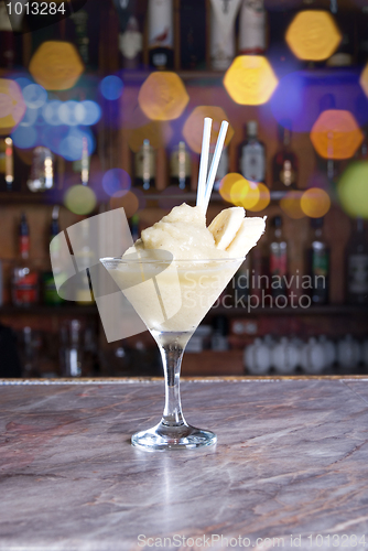 Image of banana frozen cocktail