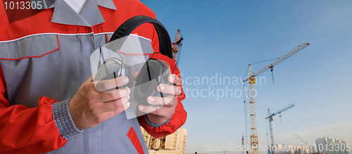 Image of protective headphone