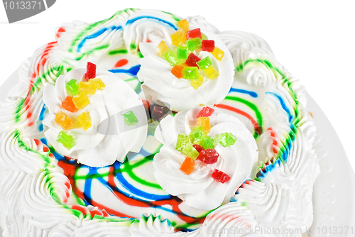 Image of fruit jelly cake