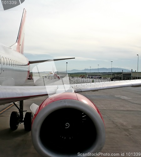 Image of Airplane wing