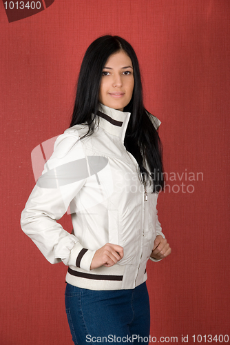Image of girl at jacket