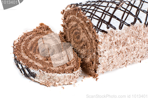 Image of Chocolate Swiss roll