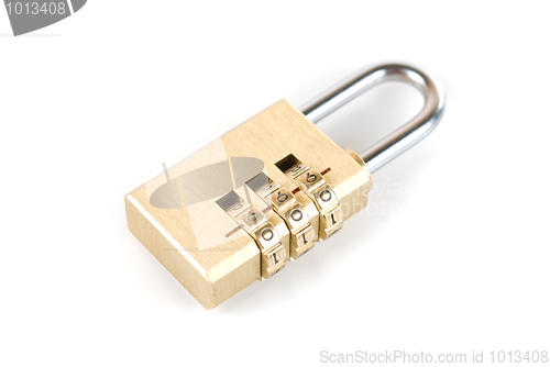 Image of closed code lock