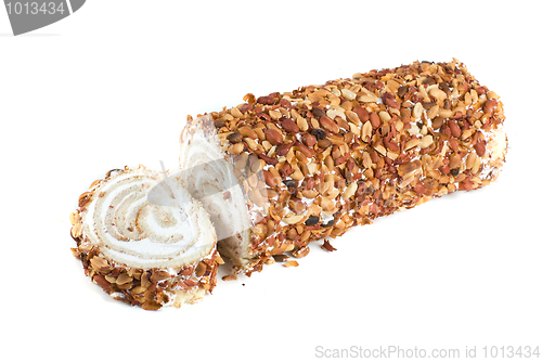 Image of Nuts Swiss roll