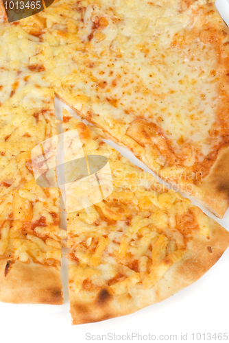 Image of Three cheese pizza