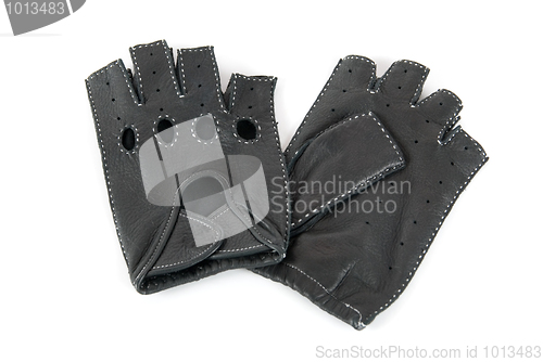 Image of drivers leather gloves