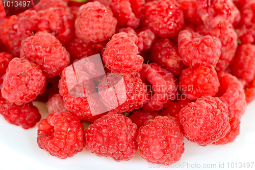 Image of fresh raspberry