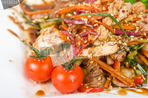 Image of Tasty appetizer of meat