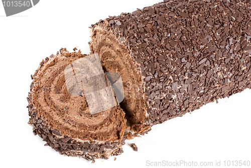 Image of Chocolate Swiss roll