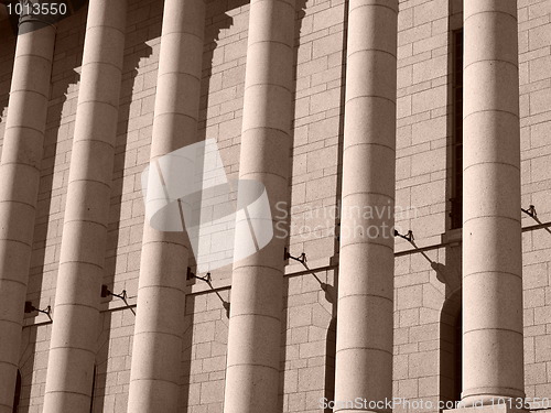 Image of stone columns