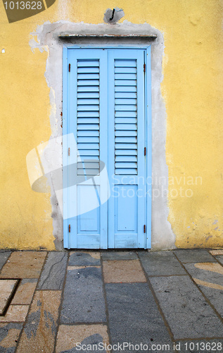 Image of Blue door