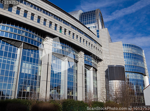 Image of European Parliament Building in Brussels