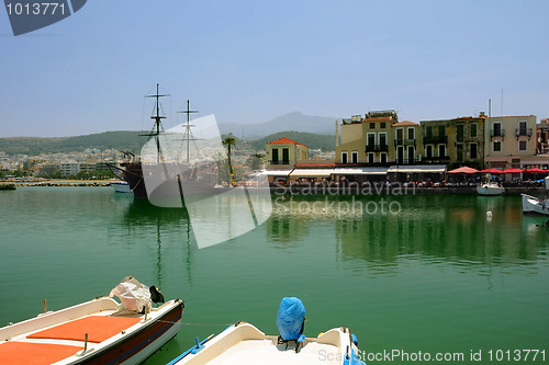 Image of In Old Venetian Port of Rethymno