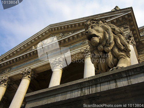 Image of The Stock Exchange in Brussels, Belgium