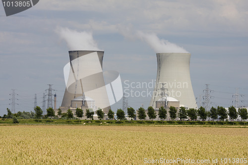 Image of Nuclear power plant in Doel, Belgium