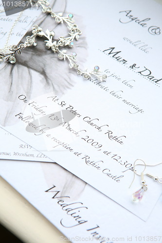 Image of wedding invitation