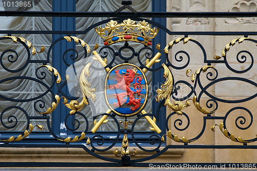 Image of Coat of arms of the Grand Duke of Luxembourg at the granddukal p