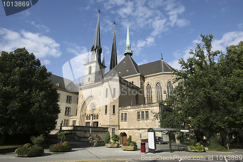 Image of Notre Dame cathedral of Luxembourg
