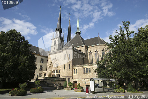 Image of Notre Dame cathedral of Luxembourg