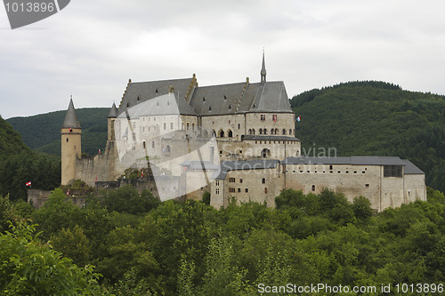 Image of Vianden Castle in Luxembourg