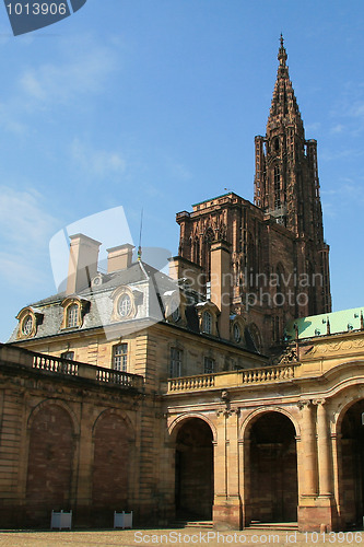 Image of Cathedral of Strasbourg in France