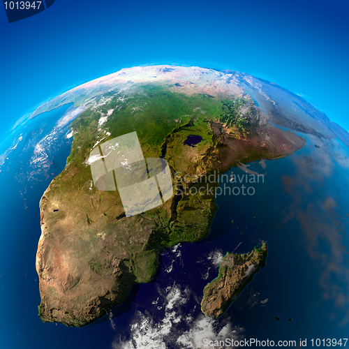 Image of Beautiful Earth - South Africa and Madagascar from space