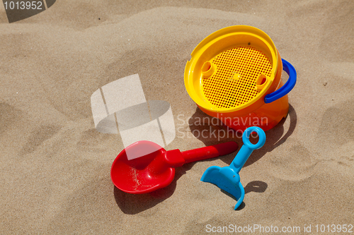 Image of Plastic toys for beach