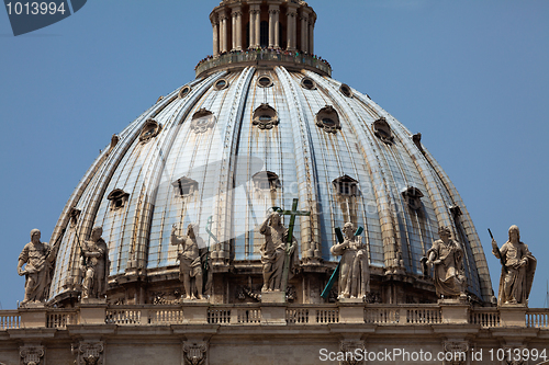 Image of View on cupola of St.Peter's Cathedral