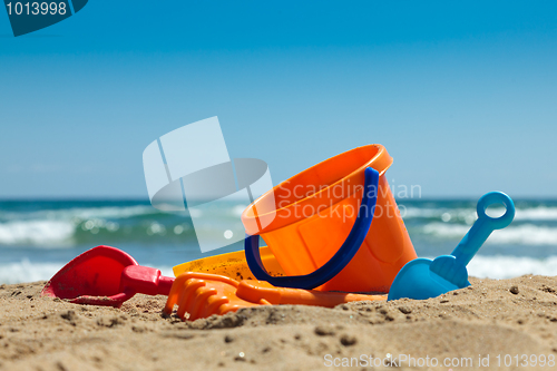 Image of Plastic toys for beach